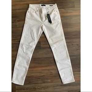 Banana Republic Premium Denm Jeans White Sz 25 NWT